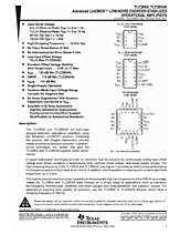 DataSheet TLC2654 pdf